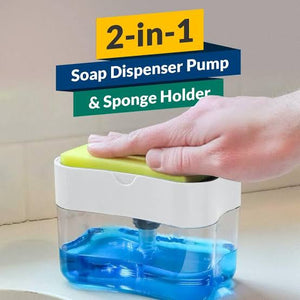 Kitchen Deal 2 Dish washing Gloves and Soap Dispenser