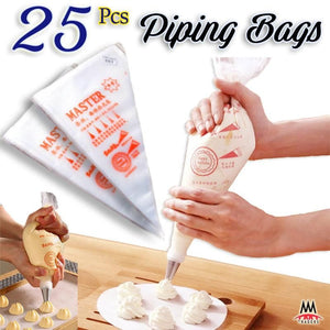 25Pcs Disposable Piping Bags - homeline.pk