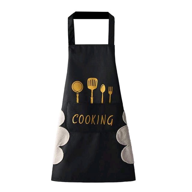 Multicolor Kitchen Apron Waterproof With Pocket Oil-Proof Apron For Woman