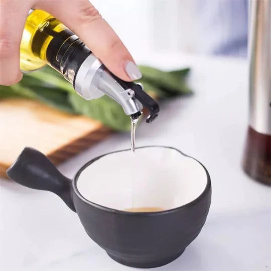 COOKING OIL VINEGAR BOTTLE WITH DROPPER - homeline.pk