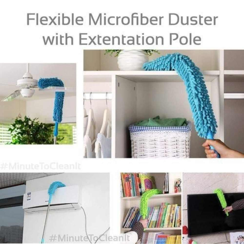 Flexible Microfiber Fan Duster - homeline.pk