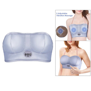 Chest Massager Vibration Soft Cotton Heating