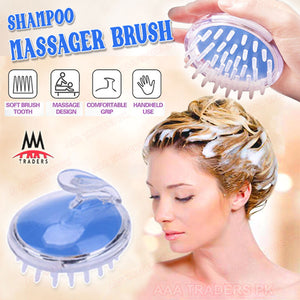 Hair Wash Silicone  Brush - homeline.pk