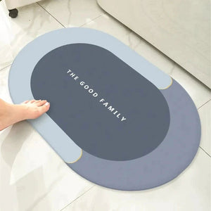 Non-Slip Water Absorbent Bath Mat - homeline.pk