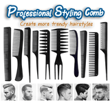 10Pcs/Set Women Men Professional Hairdressing Combs - homeline.pk