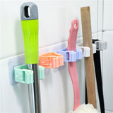 Strong Wall Mounted Mop Organizer Holder - homeline.pk