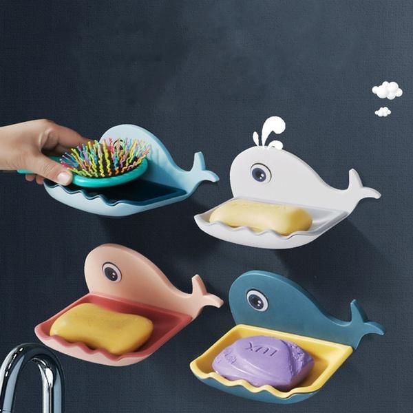 Whale Shape Soap Bathroom Drain Box - homeline.pk