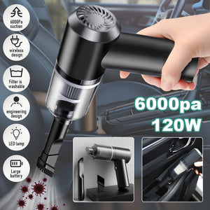 3 in 1 Car Mini Vacuum Cleaner