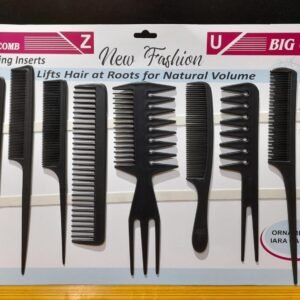 10Pcs/Set Women Men Professional Hairdressing Combs