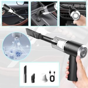 3 in 1 Car Mini Vacuum Cleaner