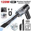 3 in 1 Car Mini Vacuum Cleaner