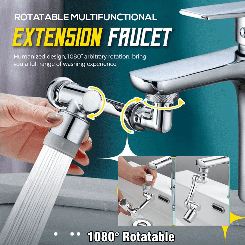 1080 Rotatable Extension Routable Filter Faucet