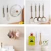 10Pcs Pack of Adhesive Suction Cup Hooks stick hook Heavy Duty Sticky Wall & Ceiling & Door
