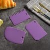 3Pcs Cake Creem icing Scraper Set