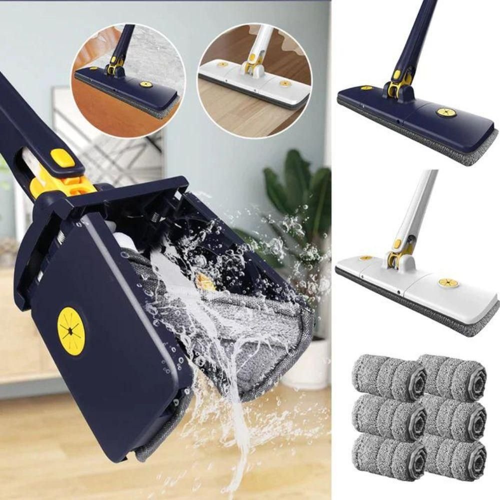 360 Lazy Twist Mop With Microfiber Pad
