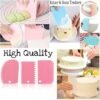 Deal 5 - 11 inch Rotating Cake Turntable, 3Pcs Cake Scraper Set, 10Pcs Large Disposable Piping Bags