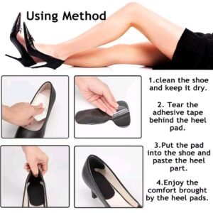 1Pair High Heel Insole Shoes pad for Women Adjust Size