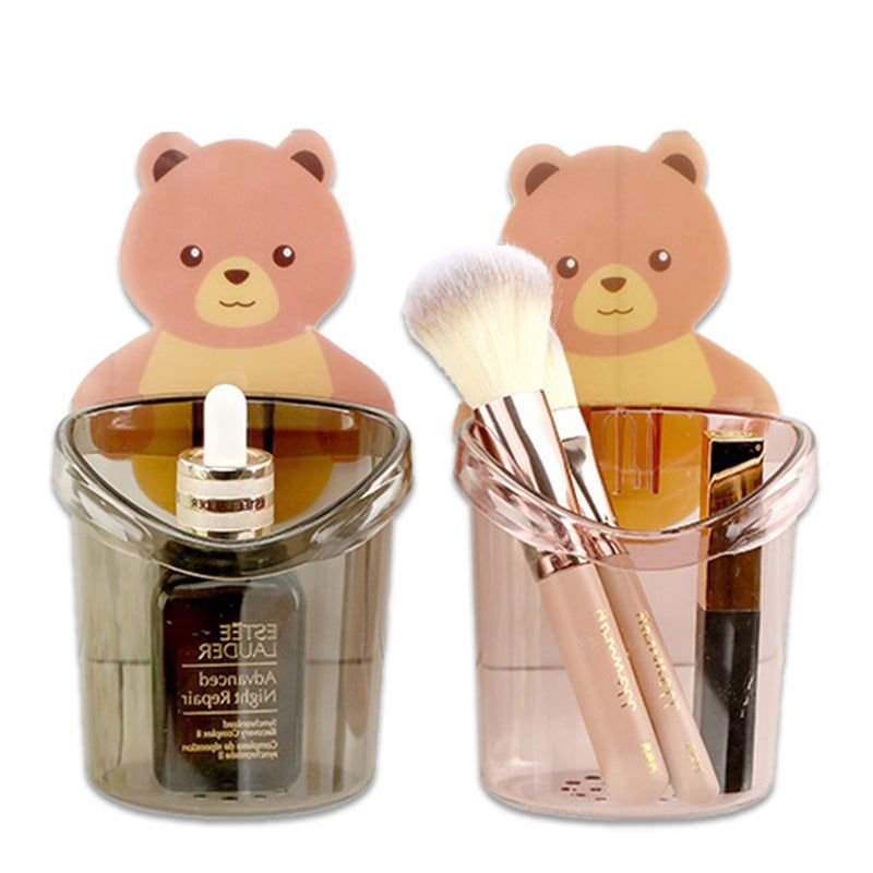Cute Bear Storage Cup Toothbrush Holder