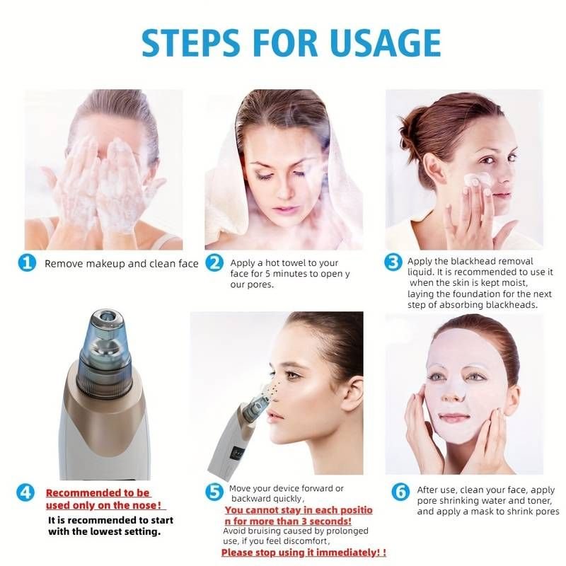 Derma Suction Facial Pore Cleanser