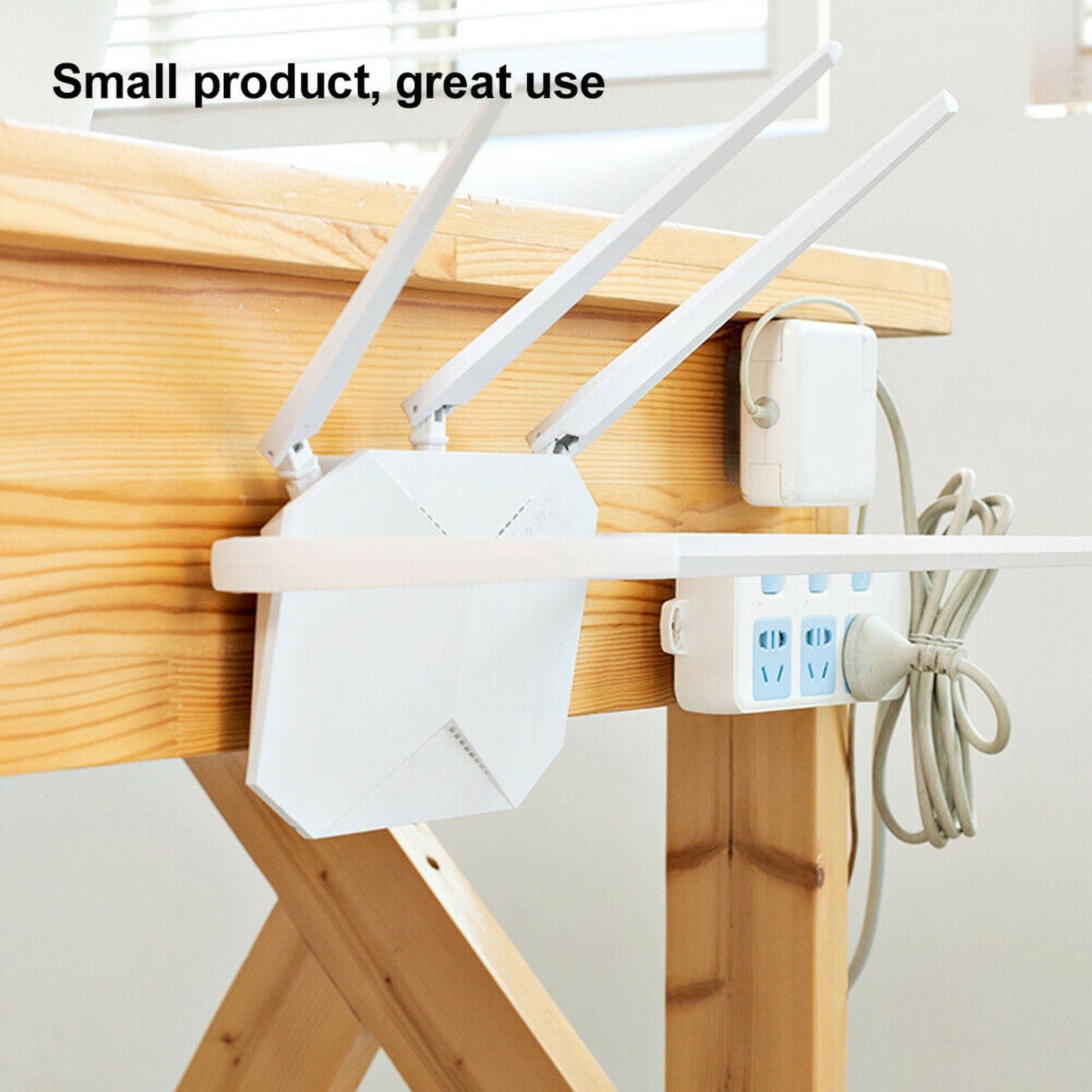 Double sided adhesive wall hook - 4 Pair