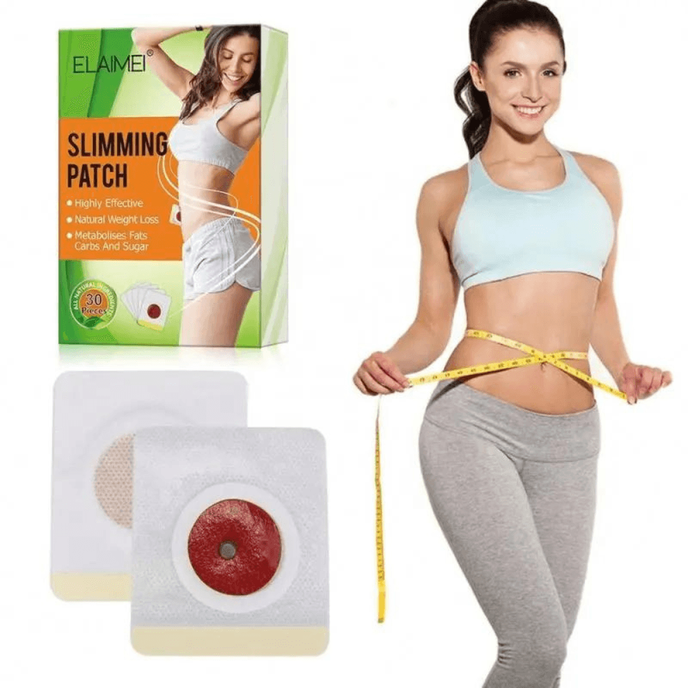 ELAIMEI 30PCS Packed Natural Herbal Weight Loss Patch