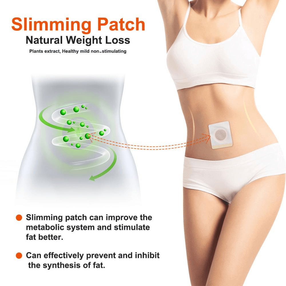 ELAIMEI 30PCS Packed Natural Herbal Weight Loss Patch