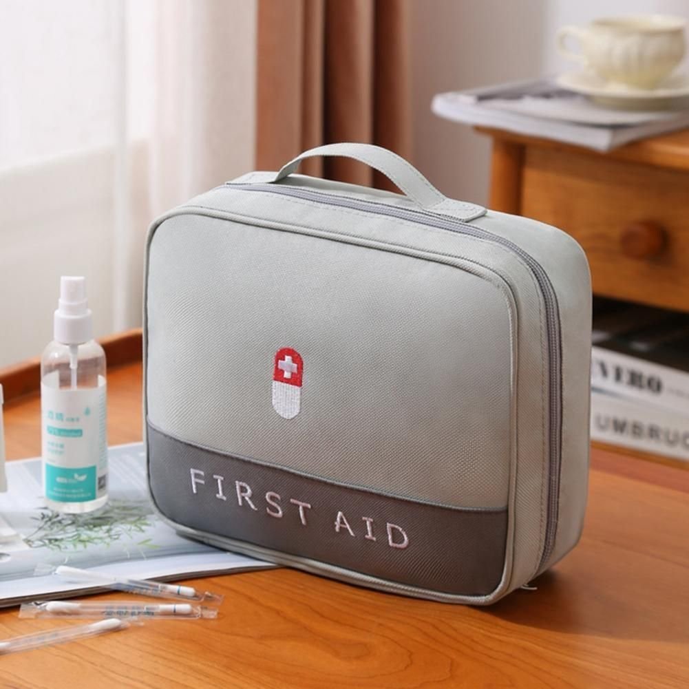 Empty Medicine Storage Box Organizer First Aid Kit Medicine Box Portable Waterproof