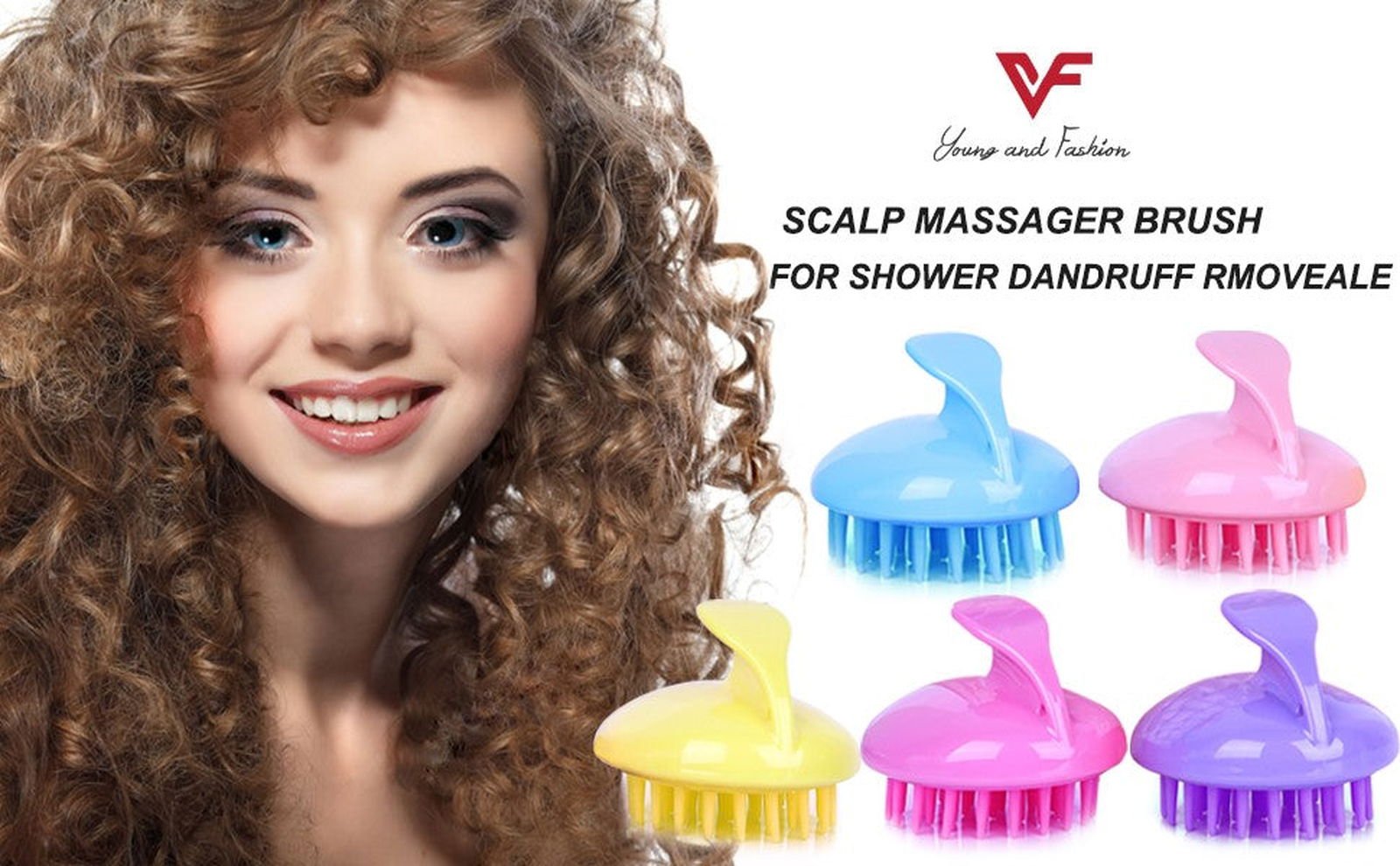 Hair Wash Silicone  Brush