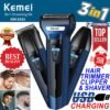 KEMEI KM-6330 3 IN 1 PROFESSIONAL HAIR TRIMMER