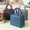 Insulated Lunch Bag Aluminum Foil Insulation Bag, Portable Lunch Bag, Multifunctional Outdoor Picnic Bag For Student Lunch Box Handbag Waterproof Bag