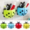 Ladybug toothbrush holder
