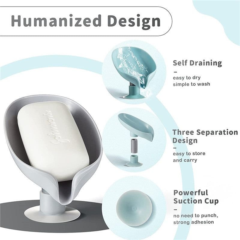 Leaf Shape Bar Soap Holder