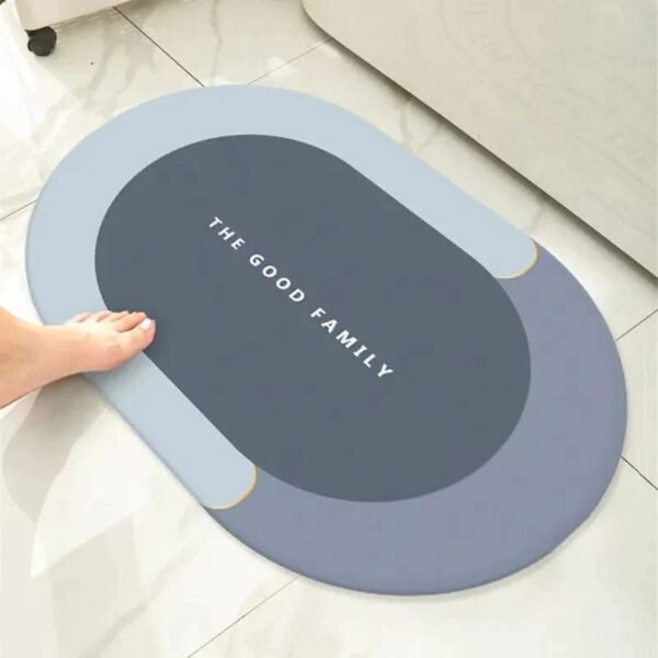 Non-Slip Water Absorbent Bath Mat