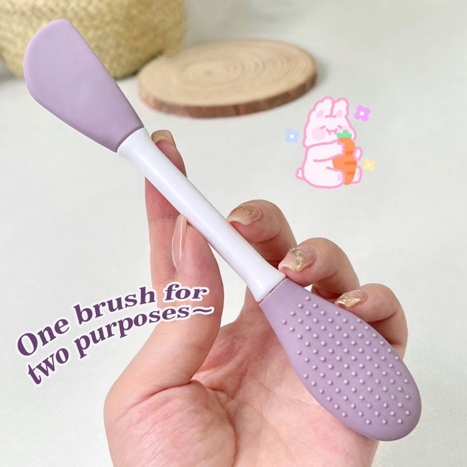 Silicone Double Head Mask Brush