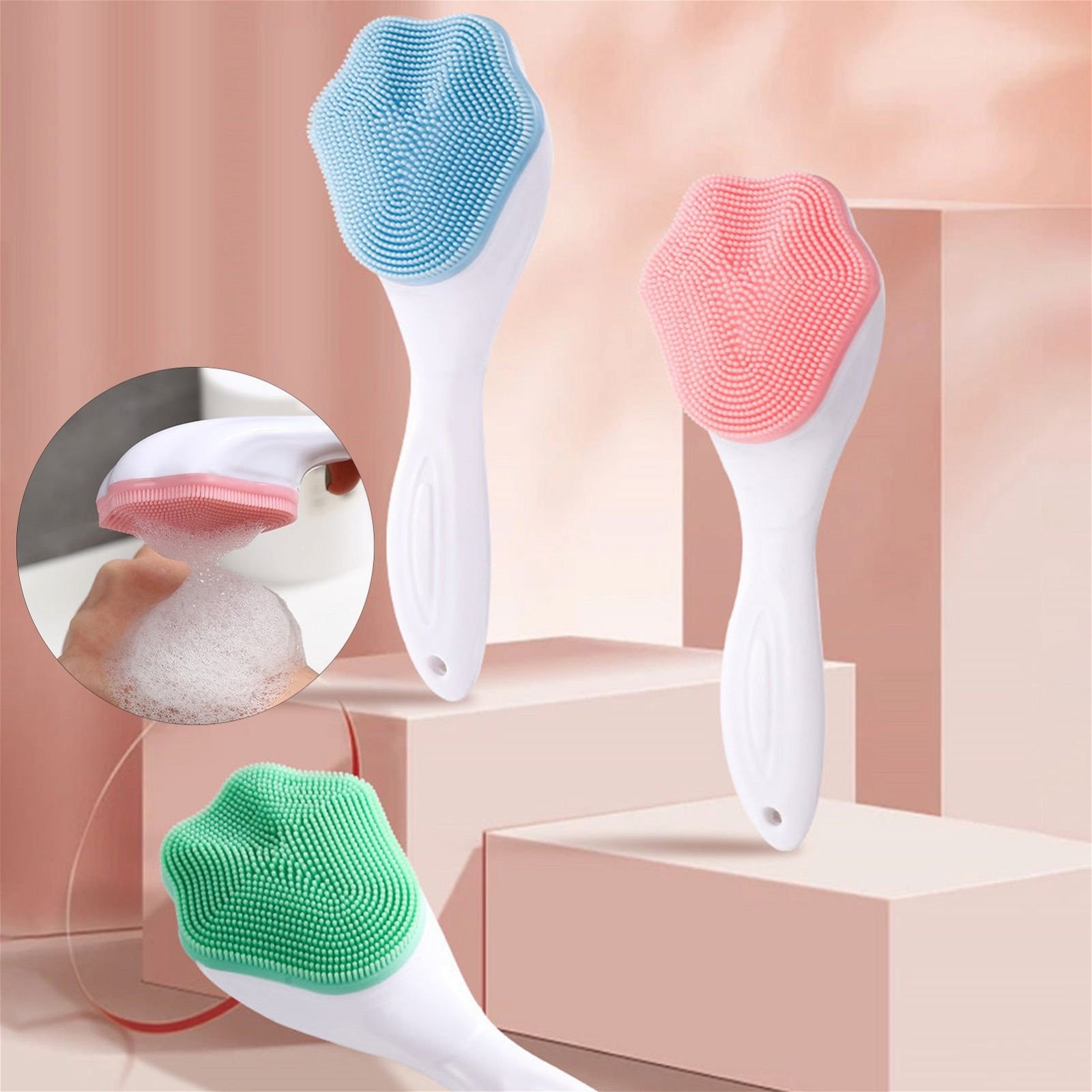 Soft Silicone Facial Cleansing Brushes