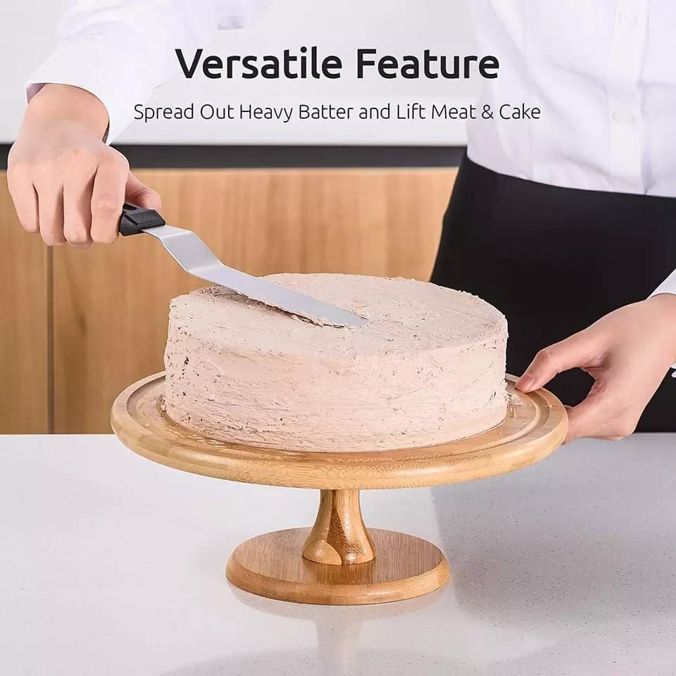 Stainless Steel 12.5 inch Cake Spatula Palette Knife Icing Spatula