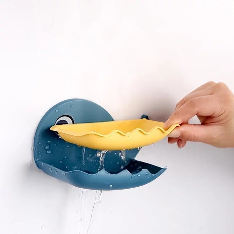 Whale Shape Soap Bathroom Drain Box